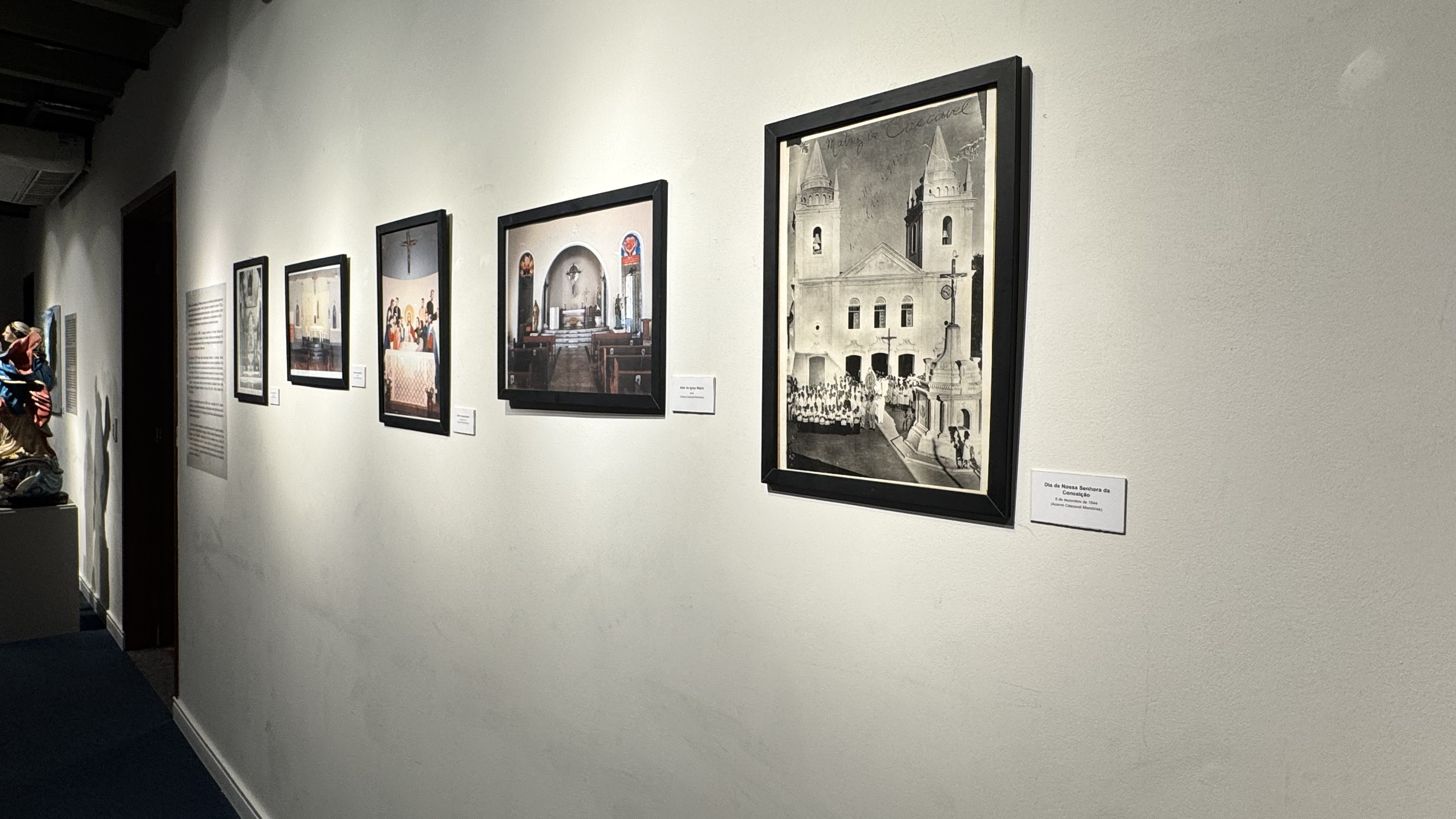 Memorial Edson Queiroz recebeu exposição “Arte Sacra e Devoção” em celebração à fé e à história de Cascavel